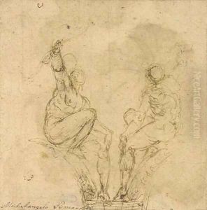 Two archers Design for a spandrel