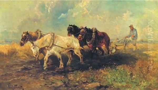 Ploughing the land - view 1