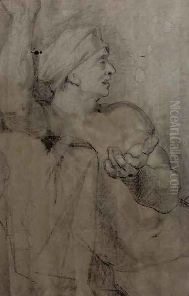 A seated nude - view 1