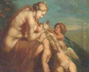 Charity by Roman School