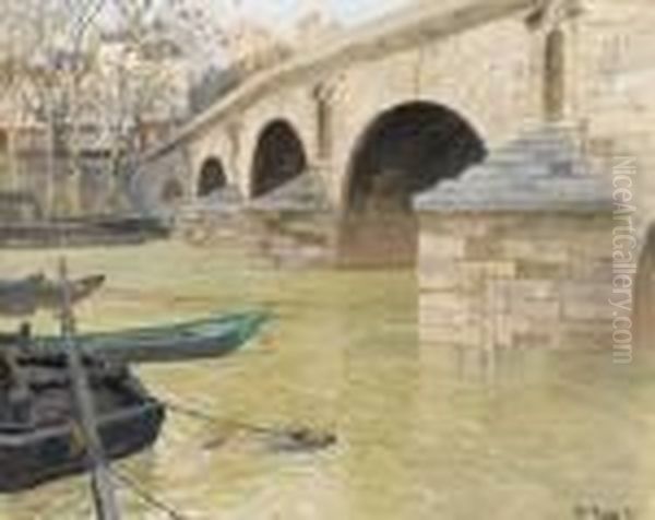The Pont Marie, Paris - view 1