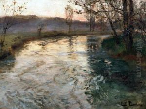 Fritz Thaulow by Fritz Thaulow