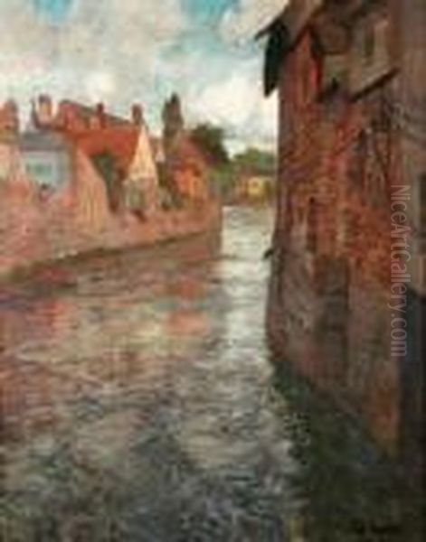 Oldhouses At Somme In Abbeville - view 1