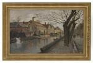 Fra Christianshavn by Fritz Thaulow