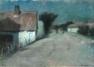 Hjemkomsten by Fritz Thaulow