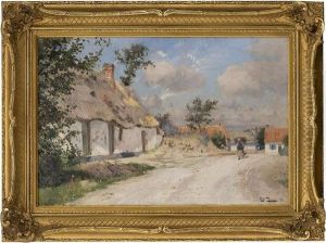 Scene From A Village1892 Scene From A Village1892