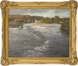 The River Dordogne Atbeaulieu