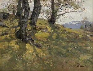 Spring At Stord, May1889 Spring At Stord, May1889