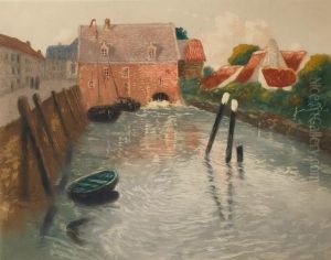 Lavvann by Fritz Thaulow