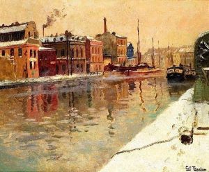 Le Canal St. Martin, Circa 1906