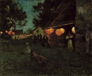 Normandie 14. Juli (normandy, July 14th) by Fritz Thaulow