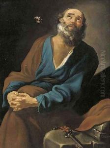 Saint Peter by Roman School