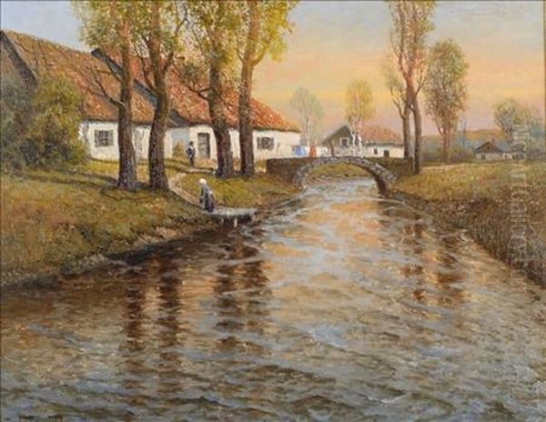House And Stream - view 1