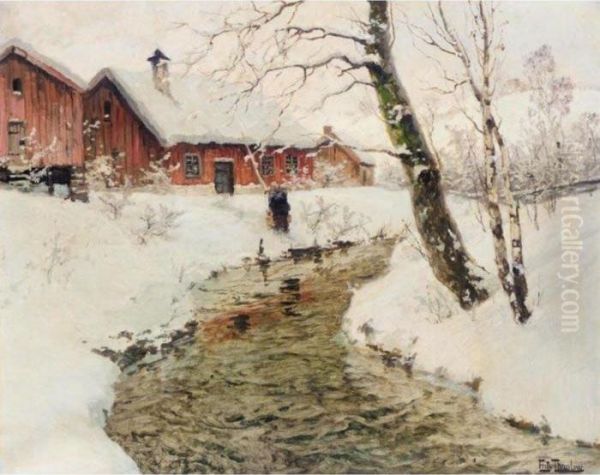 Vinter I Norge (winter In Norway) - view 1