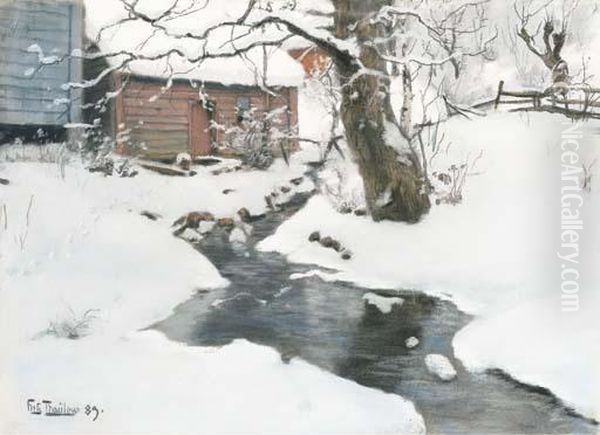 Winter On The Isle Of Stord - view 1
