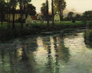 Entre Montreuil Sur Mer Et Hesdin by Fritz Thaulow