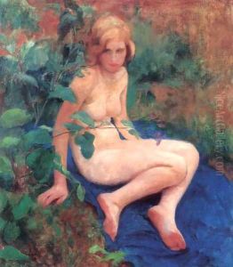 Nude Girl 1935 by Gustave Surand