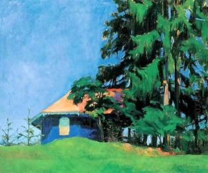 Garden House of Jozsef Bay 1911 by Gustave Surand