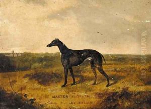Master McGrath, the three times Waterloo Cup-winning greyhound by English Provincial School
