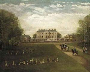Lathom House, Lancashire by English Provincial School