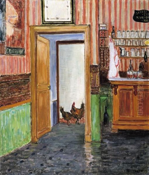 Cafe Interior Withpoultry - Les Intrus - view 1