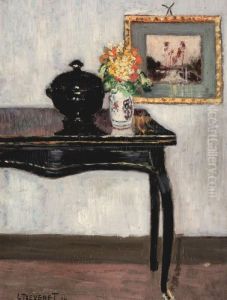 Le Gueridon A La Soupiere Noire by Louis Thevenet