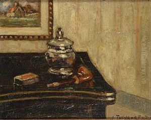 Nature Morte A La Pipe by Louis Thevenet