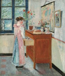 Woman In Front Of The Commode (1911)