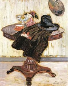 Interieur Van De Kunstenaar (1927) by Louis Thevenet