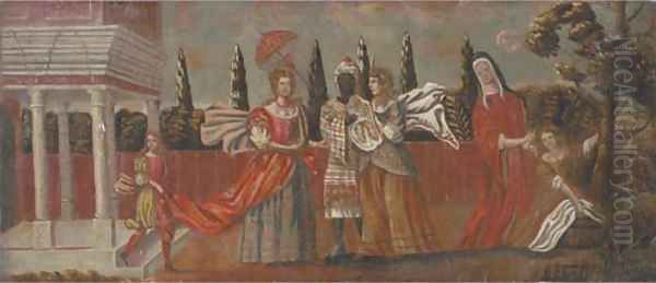 The finding of Moses - view 1