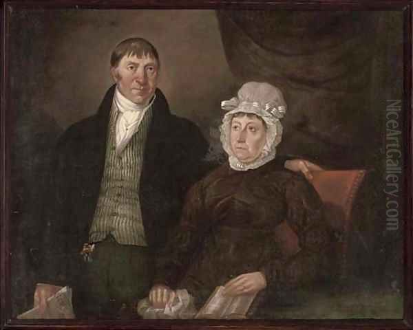 Portrait of a husband and wife - view 1