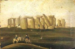 Stonehenge by English Provincial School