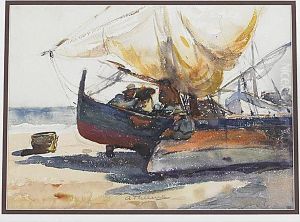Rockport Sailboats by Anthony Thieme