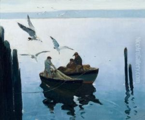 Morning In Rockport by Anthony Thieme