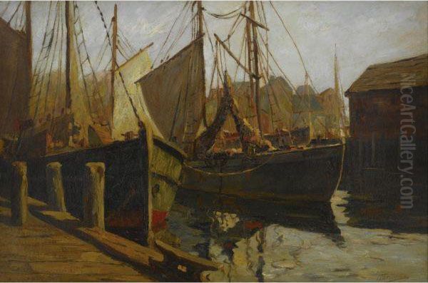 Ships In Harbor - view 1