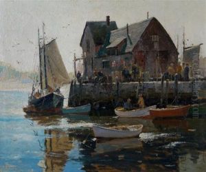 New England Harbor by Anthony Thieme