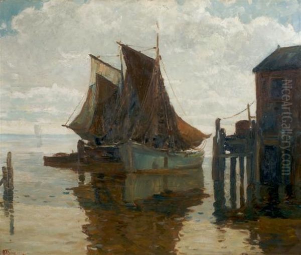 Boats In Harbor - view 1