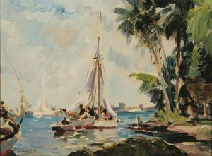 Nassau Sails by Anthony Thieme