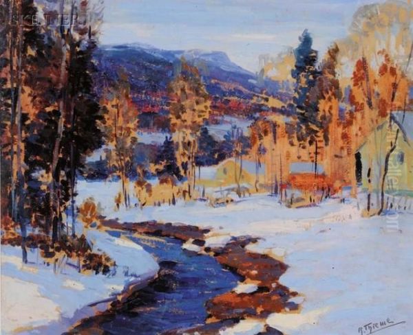 Landscape In Winter - view 1