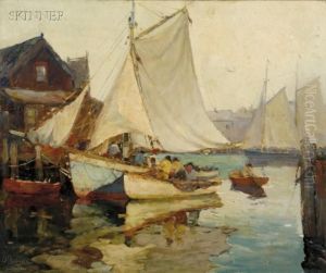 Gloucester Harbor by Anthony Thieme