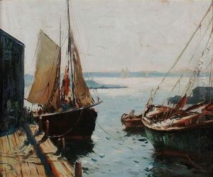 Gloucester Harbor by Anthony Thieme