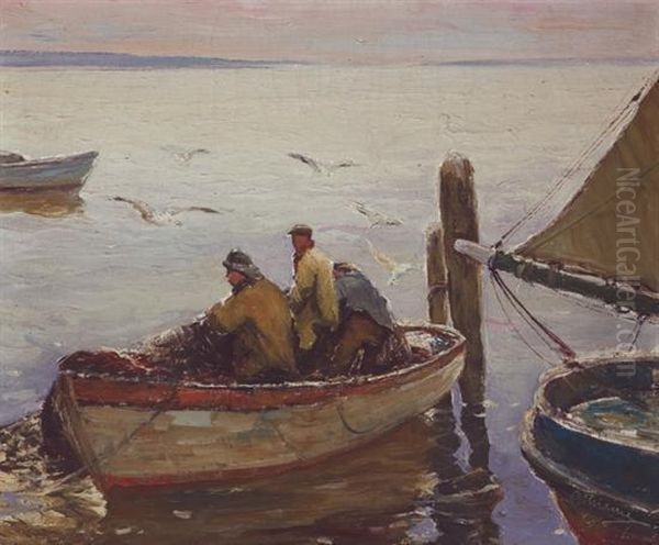 ''hauling Nets'' - view 1
