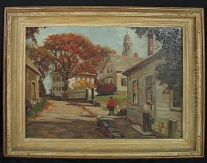 Late Summer In The Village by Anthony Thieme