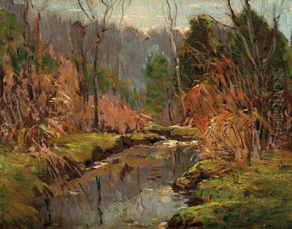 Trees By A River - view 1