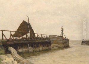 Le Port De Nijkerk by Willem Bastiaan Tholen