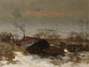 Dusk On The Heath by Willem Bastiaan Tholen