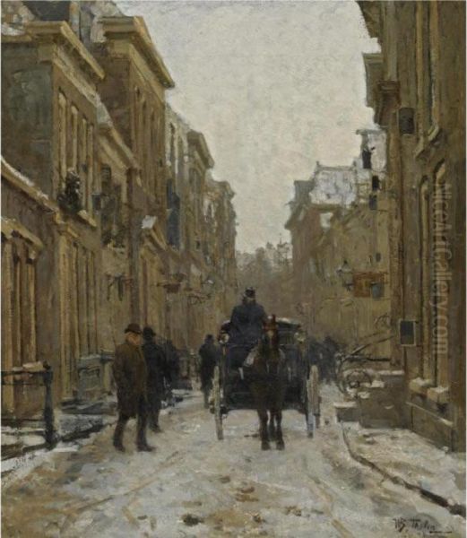 A Carriage In The Streets Of Voorburg - view 1