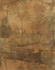 A View Of A Park With In The Background An Eastern Palace thumbnail