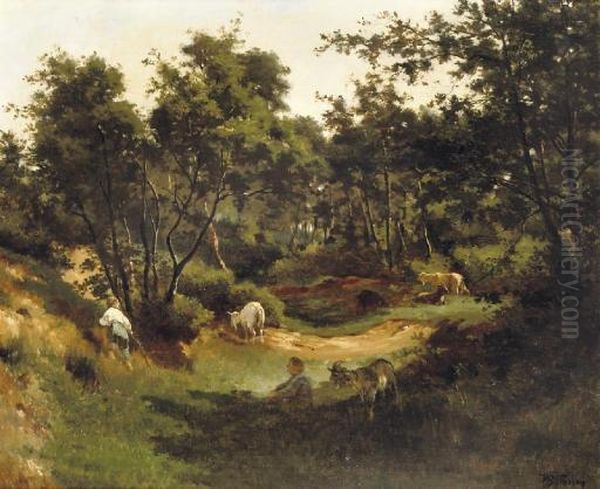 Minding The Goats - view 1