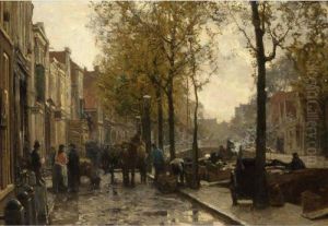 'gezicht Op De Nieuwe Haven"" by Willem Bastiaan Tholen
